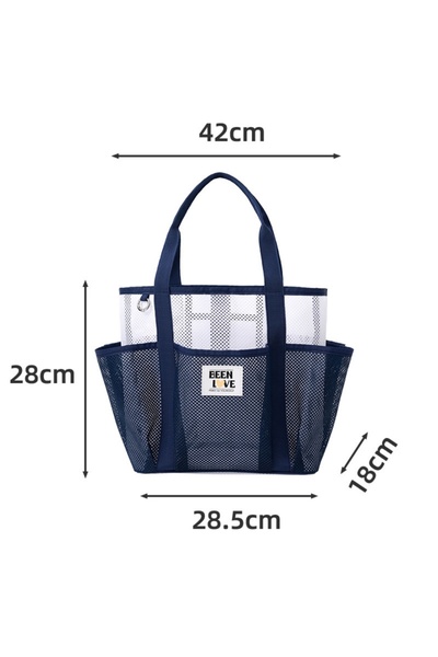 Choice Blue New Gym Bag Handheld Beach Bag Large Capacity Travel Swimsuit Sto...