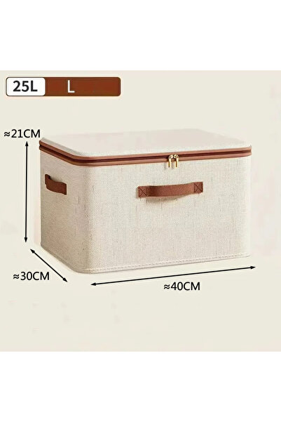 Choice1 25L 40x30x21CM Large Household Storage Box Heavy-duty Hard Shell Cott...