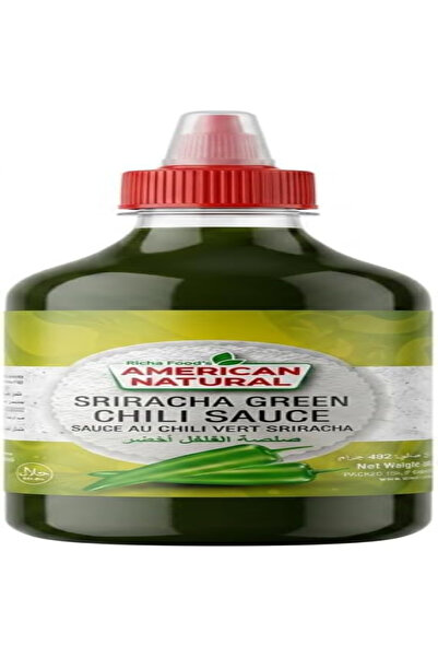 American Natural Sriracha Green Chilli Sauce 482gr X 12