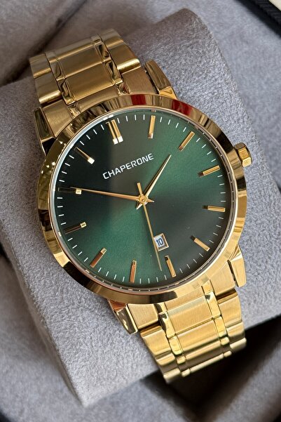 Chaperone Ch127M Men's Wristwatch with Steel Strap