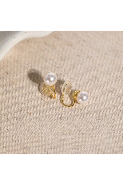 Choice 2604010A199(2)8MM Pearl Non-Pierced Clip-On Earrings Pads for Women 20...