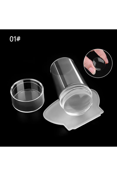 Choice Shell scraper Nails Art Stamping Plates Kit French Manicure Design Pla...