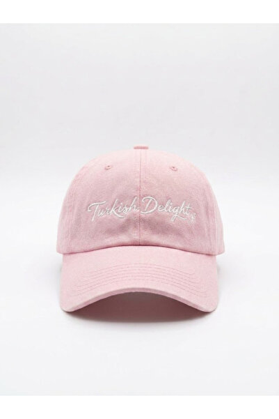 Hathub Club Turkish Delight Nakışlı Yıkamalı Şapka & Kep