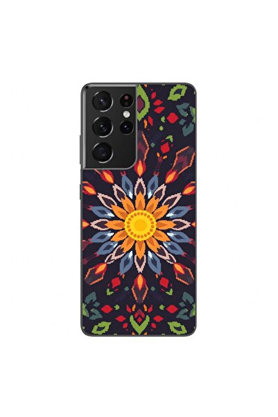 OEM Husa compatibila cu Samsung Galaxy S21 Ultra Silicon Gel Tpu Model Pixel ...
