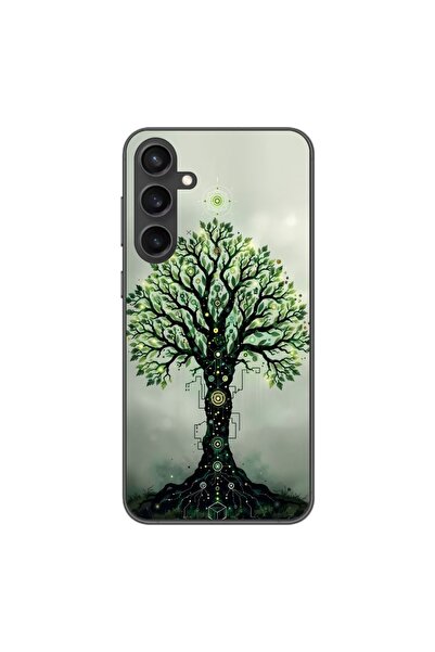 OEM Θήκη συμβατή με Samsung Galaxy S23 FE από σιλικόνη gel TPU με σχέδιο Μυστ...