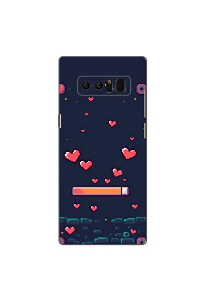OEM Θήκη συμβατή με Samsung Galaxy Note 8 από σιλικόνη gel TPU με πίξελ υφή H...