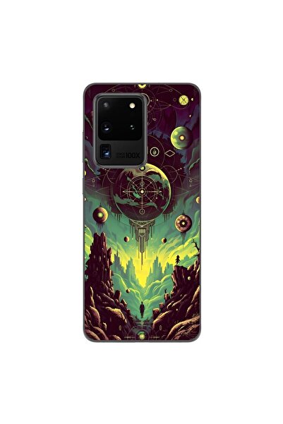 OEM Θήκη συμβατή με Samsung Galaxy S20 Ultra Σιλικόνης Gel TPU με σχέδιο Μυστ...