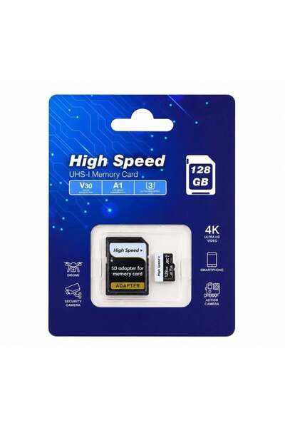 OEM Elba High Speed 128Gb A1 V30 U3 Micro Memory Card Class10