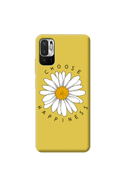 Other Xiaomi Redmi Note 10 Pro 5G Chose Happines Yellow Colored Silicone TPU ...