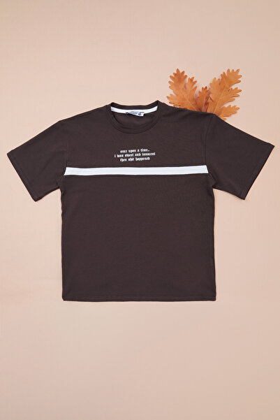 Fulla Moda Tekst: T-shirt za dečake sa šarastim printom