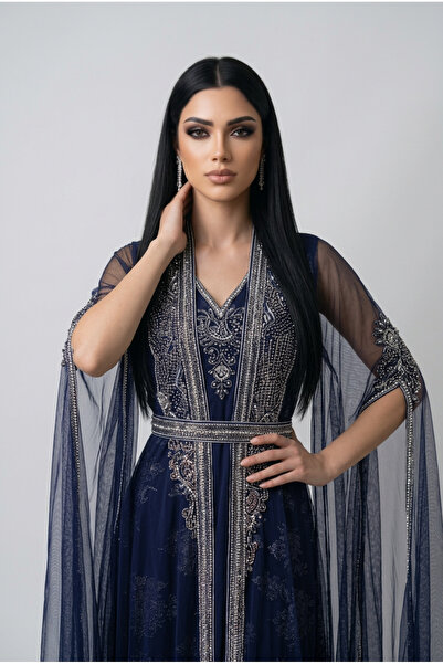 almasa alswda جلابية سهرا كحلي