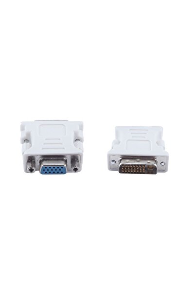 POWERTECH αντάπτορας VGA σε DVI-I 24+5 CAB-G019, λευκός
