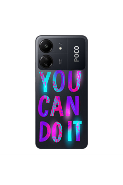 Other Xiaomi Poco C65 You Can Doit Transparent Silicone TPU Θήκη