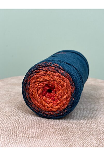 rüya hobi Batik Cotton Makrome Degrade Makrome İp Çanta-Supla-Paspas İpi 250 ...