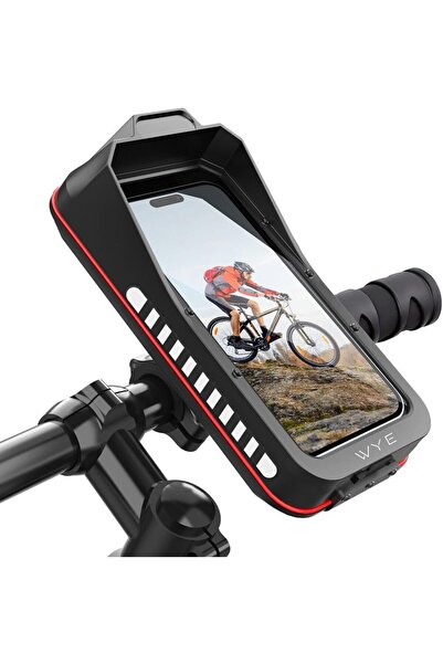 Generic Waterproof Detachable Bike Phone Mount Holder for Motorcycle Bicycle ...