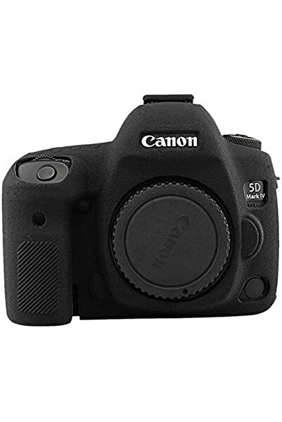 Canon 5D Mark IV Silikon Kılıf Siyah Renk