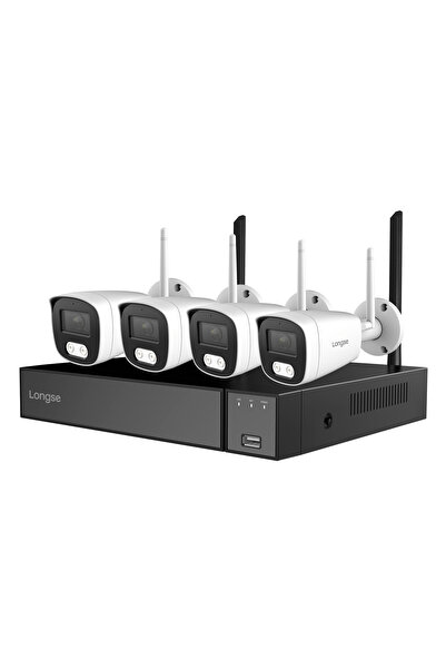 Longse NVR καταγραφικό με 4 κάμερες LW5MC84B1, WiFi, 5MP, 8 κανάλια
