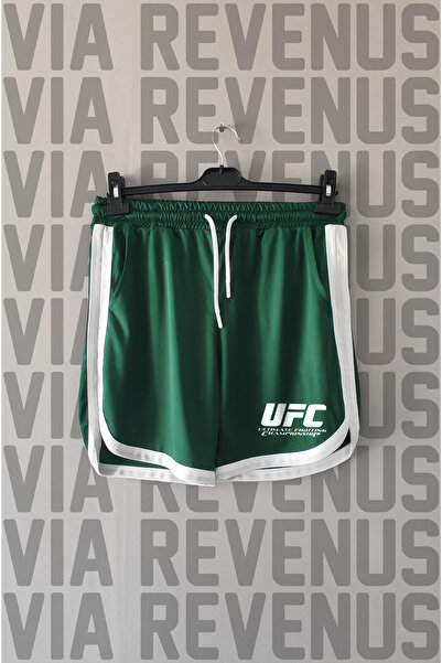 Vordevia Ufc Ultimate Printed Unisex Retro Varsity Sports Training Shorts
