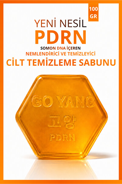 GO YANG PDRN Somon DNA İçeren Nemlendirici ve Temizleyici Cilt Sabunu 100 GR