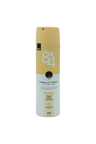 8x4 Deodorant, 8x4, 150 ml Vanilla Twist