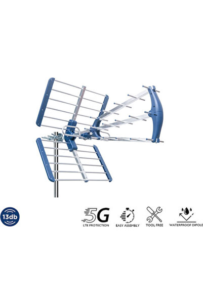 Edision Talos 26-00-0021 Κεραία τηλεόρασης εξωτερικού χώρου (Δεν απαιτεί τροφ...