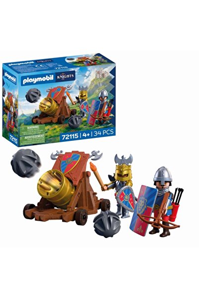 Playmobil Jucarie de rol Tunul cavalerilor Leu