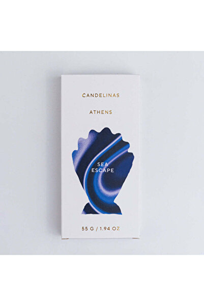 candelinas Premium scented candle, 100% soy wax tablets, paraffin free, Sea E...