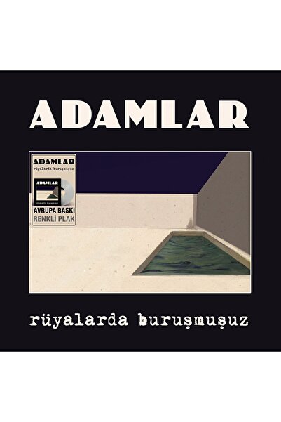 plakmarketi Adamlar - Rüyalarda Buruşmuşuz (Avrupa baskı renkli plak)