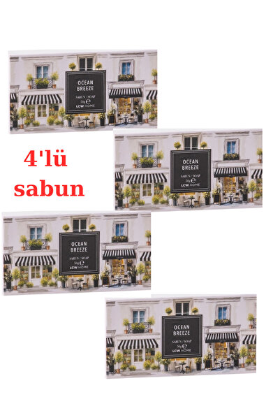 LC Waikiki LCW HOME Okyanus Kokulu Katı Sabun 4'lü (50 gr X 4)