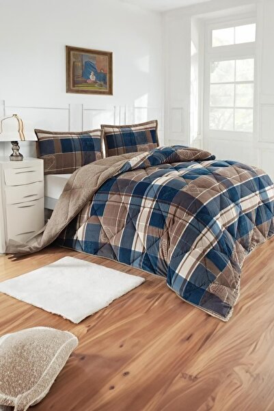 Merinos Set Confortabil pilota Dubla Rida Indigo 220x240 Cm