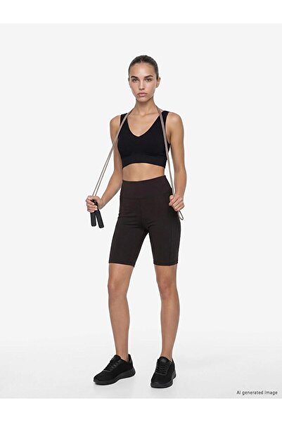 LC Waikiki Elastic Waist Women's Sports Shorts Leggings (S6)