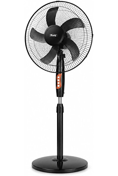 Primo Plus RA93 Standing Pedestal Fan with Pure Copper Motor, 45W - with 3-Sp...