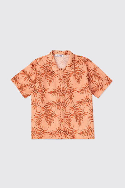 Panço Boy's Orange Shirt