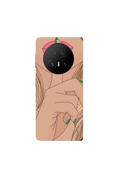 Other Honor Magic V5 Shut up Transparent Silicone TPU Θήκη