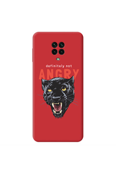 Other Xiaomi Redmi Note 9 Pro Pointed teeth Red Colored Silicone TPU Θήκη