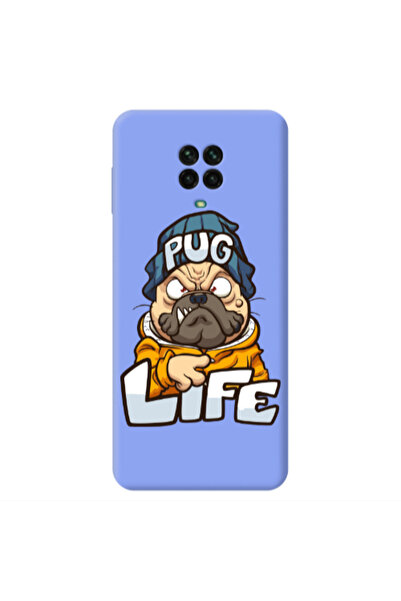 Other Xiaomi Redmi Note 9 Pro Pug Life 2 Light Purple Colored Silicone TPU Θήκη