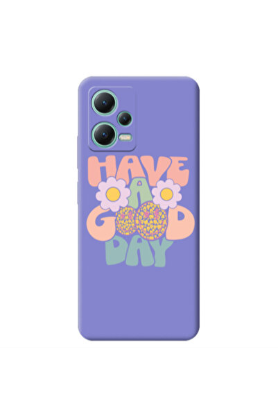 Other Xiaomi Redmi Note 12 Pro 5G Have A Good day Purple Colored Silicone TPU...