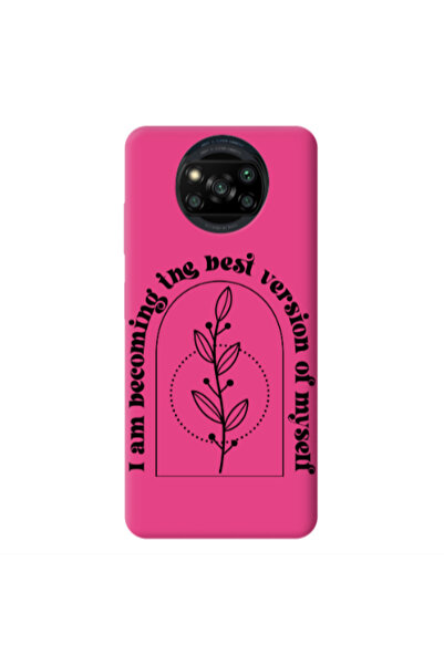 Other Xiaomi Poco X3 /X3 Pro I am Becoming Fuchsia Colored Silicone TPU Θήκη