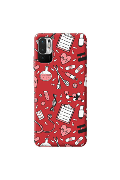 Other Xiaomi Redmi Note 10 Pro 5G Laboratory Red Colored Silicone TPU Θήκη