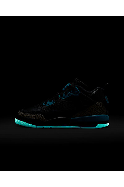 Nike Air Jordan Spizike Low Genç Çocuk Unisex Deri Sneaker ( DAR KALIP (Blue Sport )
