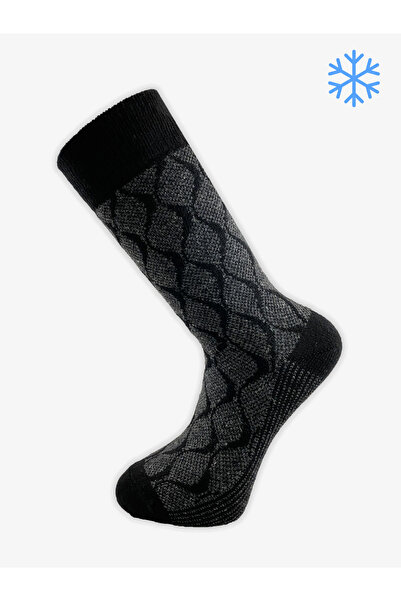 PRO Kartalkaya Lamswool Winter Socks Comfortable Men's 12-Piece Socks