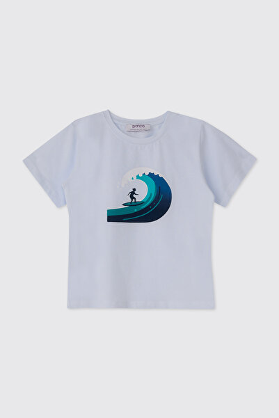 Panço Baby Girl White T-Shirt