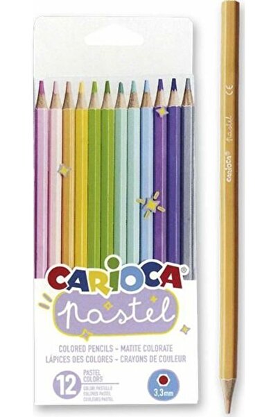 carioca Παστέλ Χρωματιστά Μολύβια 12 Χρώματα (133430340)