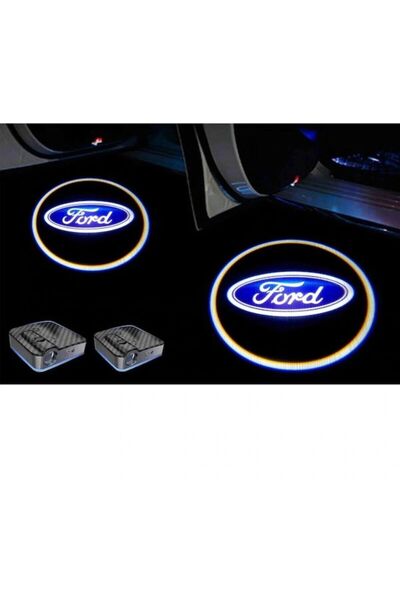 ŞENYILDIZ AKSESUAR Ford Uyumlu Kapı Altı Logosu 2 Adettir Pilli Ve Mesafe Sen...