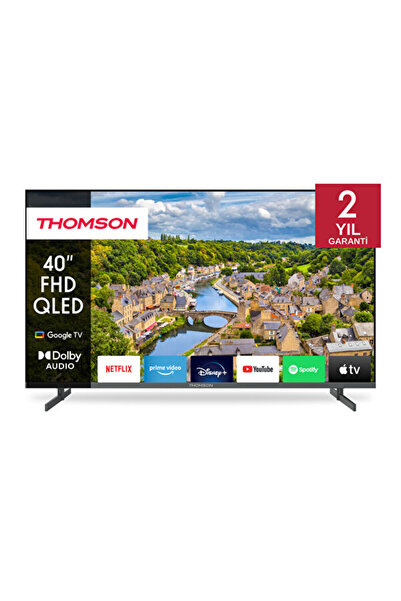 THOMSON 40fqg3s15k 40" 102 Ekran FHD Uydu Alıcılı Google Smart Qled TV