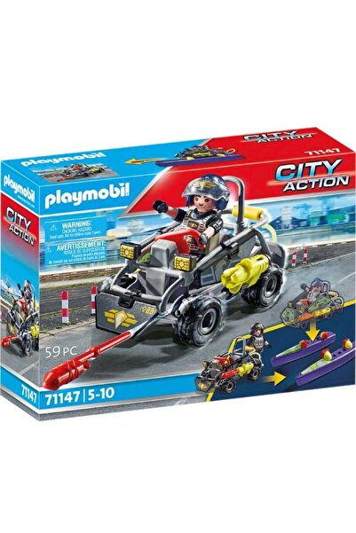 Playmobil Αμφίβιο Όχημα Ειδικών Δυνάμεων (71147)
