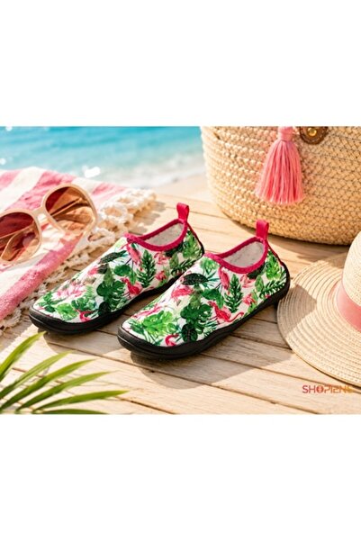 SHOPIENS Pantofi de apă pentru femei, pentru mare, piscină, plajă, șlapi de a...