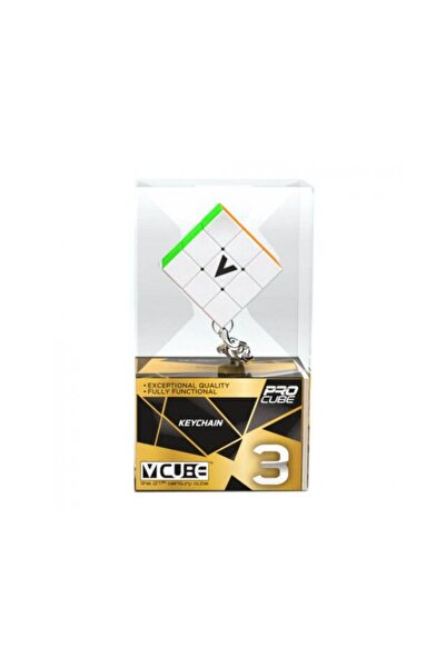 OEM V-Cube Κύβος του Ρούμπικ 3x3 Επίπεδος με Μπρελόκ (301098)