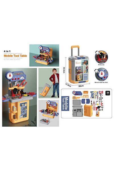 Blue Toys Παιδική Εργαλειοθήκη 4 σε 1 (MKL961079)