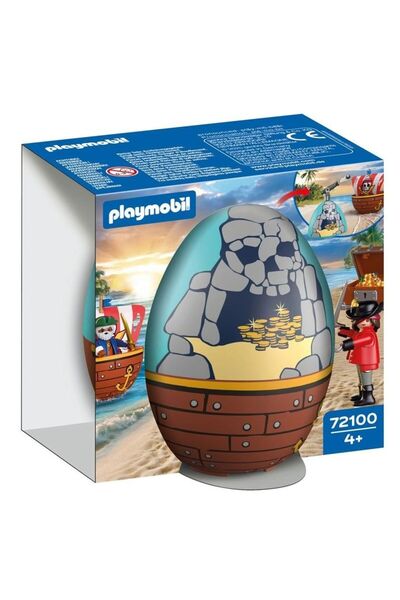 Playmobil Παιχνίδι Αυγό: Πειρατές (72100)